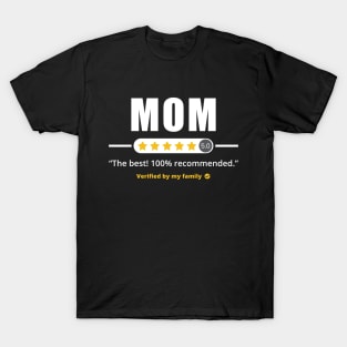 Five Stars Mom T-Shirt